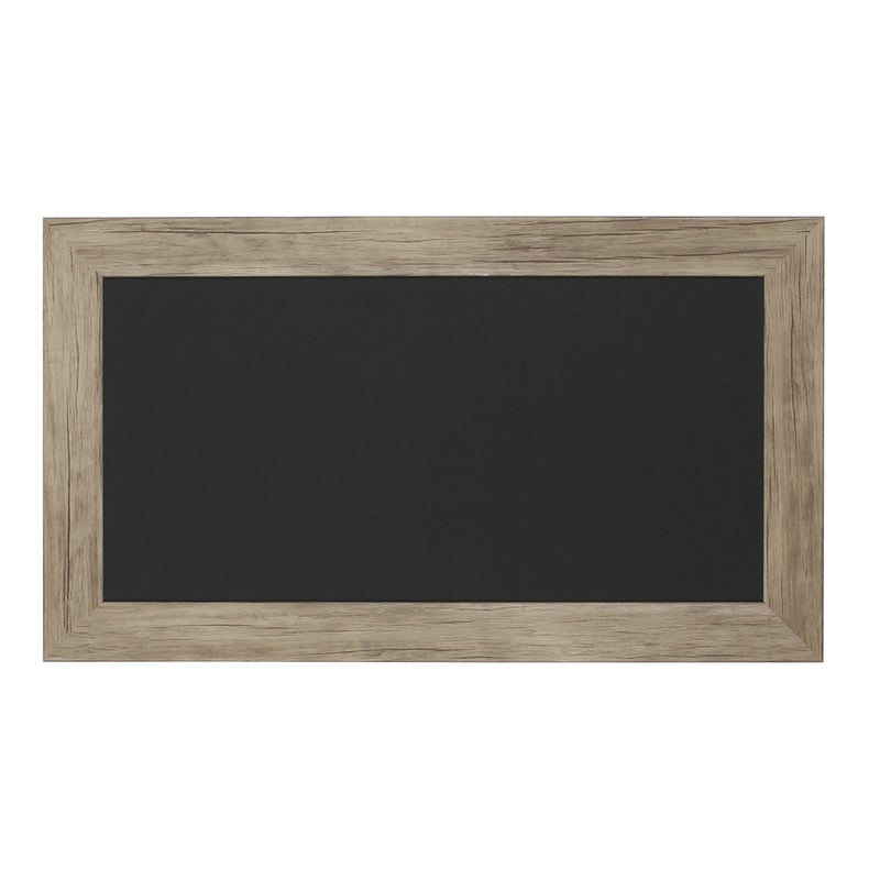 DesignOvation Beatrice Framed Magnetic Chalkboard, 13x23, Rustic Brown - Image 2